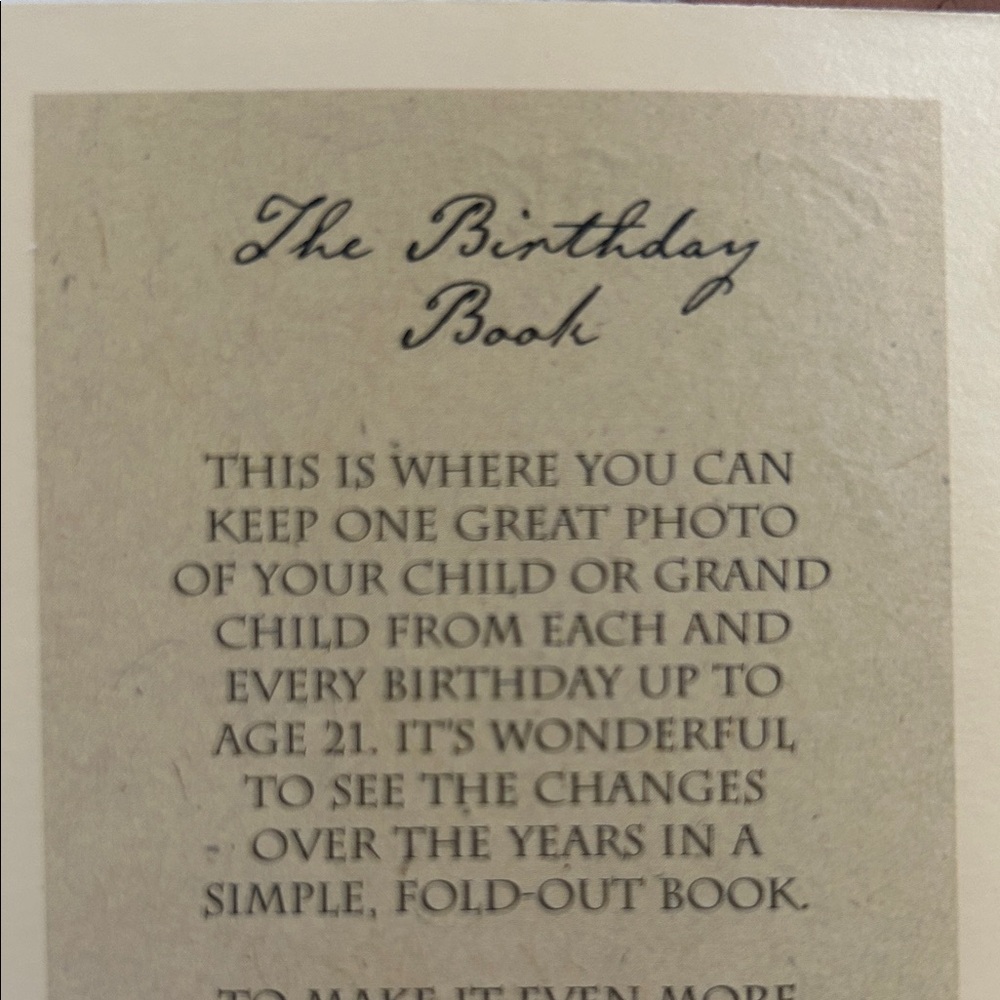 The Birthday Book Keepsake. - Picture 11 of 16